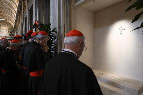 Vespers Service Inside St Mary Major Basilica - Rome