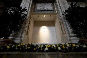 Vespers Service Inside St Mary Major Basilica - Rome