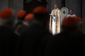 Vespers Service Inside St Mary Major Basilica - Rome