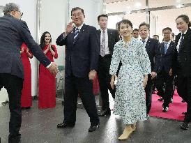 Japan PM Ishiba in Hanoi