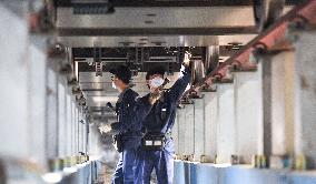 High-speed EMU Train Maintenance in Nanjing