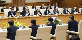 Japan, Vietnam leaders' meeting