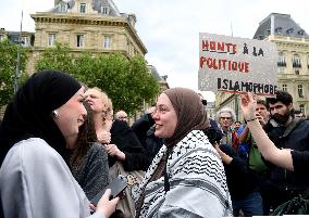 Rally Against Islamophobia for Aboubakar Cisse - Paris