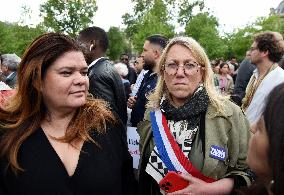 Rally Against Islamophobia for Aboubakar Cisse - Paris