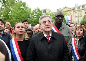 Rally Against Islamophobia for Aboubakar Cisse - Paris