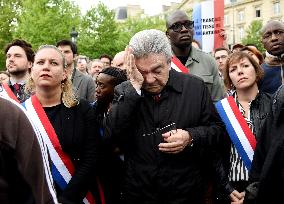 Rally Against Islamophobia for Aboubakar Cisse - Paris