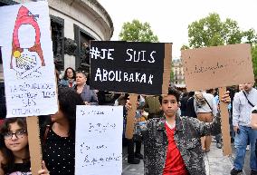 Rally Against Islamophobia for Aboubakar Cisse - Paris