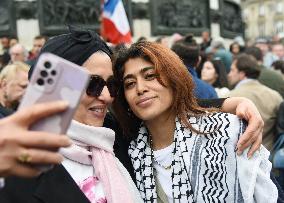 Rally Against Islamophobia for Aboubakar Cisse - Paris