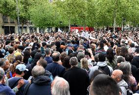 Rally Against Islamophobia for Aboubakar Cisse - Paris