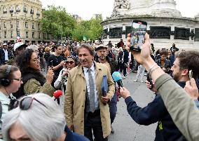 Rally Against Islamophobia for Aboubakar Cisse - Paris