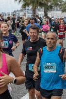 Christian Estrosi at Nice International Half-Marathon - Nice