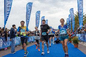 Christian Estrosi at Nice International Half-Marathon - Nice