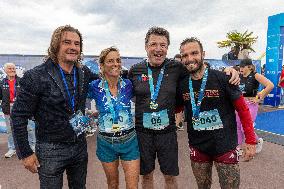 Christian Estrosi at Nice International Half-Marathon - Nice
