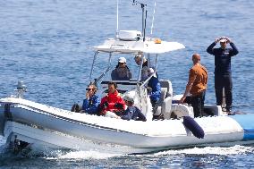 King Juan Carlos and Infanta Elena enjoy a new day of regattas