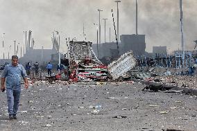 28 Killed and 800 Injured in Port Explosion - Iran