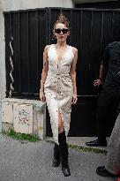 Miley Cyrus Leaves A Photo Shoot - Paris