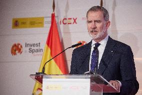 King Felipe VI Opens Invest in Spain Summit - Madrid