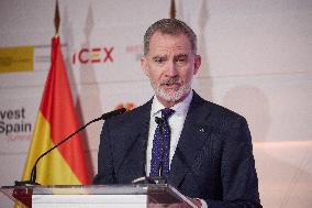 King Felipe VI Opens Invest in Spain Summit - Madrid