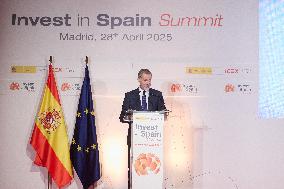 King Felipe VI Opens Invest in Spain Summit - Madrid