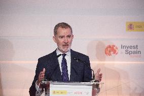 King Felipe VI Opens Invest in Spain Summit - Madrid