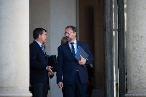 Weekly Cabinet Meeting - Paris