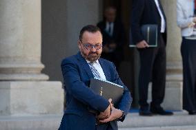 Weekly Cabinet Meeting - Paris