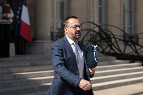 Weekly Cabinet Meeting - Paris