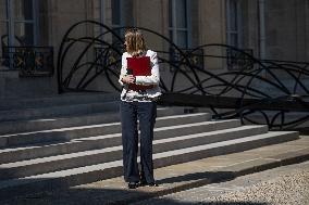 Weekly Cabinet Meeting - Paris