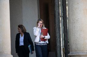 Weekly Cabinet Meeting - Paris