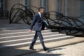 Weekly Cabinet Meeting - Paris