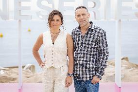 8th Canneseries - Tony Marot - Kelly Marot Photocall