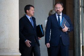 Weekly Cabinet Meeting - Paris