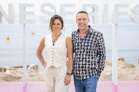 8th Canneseries - Tony Marot - Kelly Marot Photocall