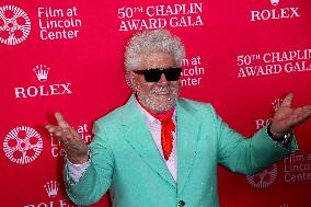 50th Chaplin Award Gala Honoring Pedro Almodovar - NYC