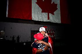 Supporters during Election Day in Canada