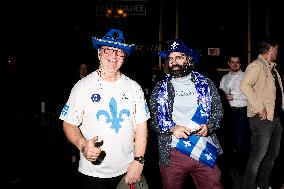 Supporters during Election Day in Canada