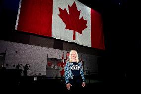Supporters during Election Day in Canada