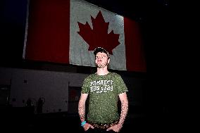 Supporters during Election Day in Canada