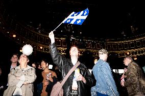 Supporters during Election Day in Canada