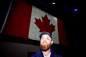 Supporters during Election Day in Canada