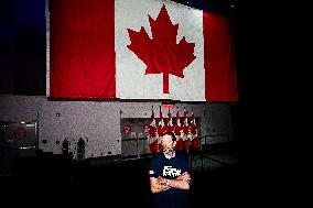 Supporters during Election Day in Canada