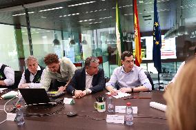 Juanma Moreno Leads Meeting on Andalusian Emergency Blackout - Spain