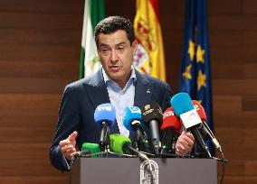 Juanma Moreno Leads Meeting on Andalusian Emergency Blackout - Spain