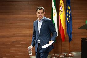 Juanma Moreno Leads Meeting on Andalusian Emergency Blackout - Spain