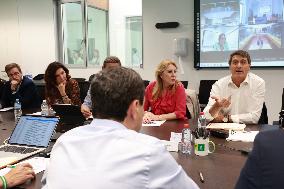Juanma Moreno Leads Meeting on Andalusian Emergency Blackout - Spain