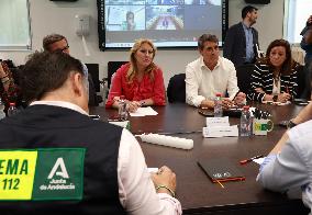 Juanma Moreno Leads Meeting on Andalusian Emergency Blackout - Spain