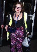 Celebs Leave Alice Tully Hall - NYC