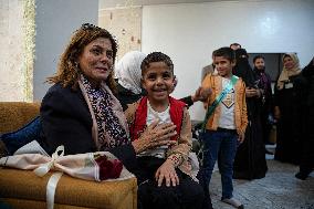 Minister Hind Kabawat Visits Parts of Northern Syria