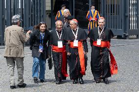 Delegation of Cardinals at Fifth General Congregation - Vatican
