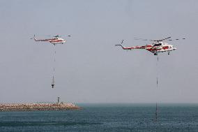 Explosion At Rajaie Port In Bandar Abbas - Iran